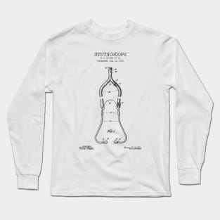 STETHOSCOPE patent Long Sleeve T-Shirt